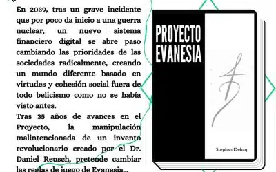 Lanzamiento del libro Proyecto Evanesia, de Stephan Debaq