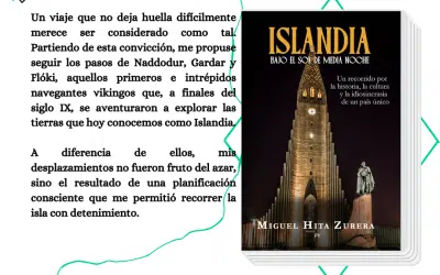 Lanzamiento del libro «Islandia, bajo el sol de medianoche», de Miguel Hita Zurera
